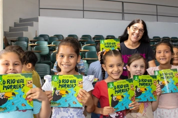 Foto - Palestra de Conscientização – Dia Mundial da Água Lupércio