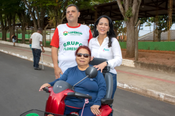 Foto - Visita da Primeira-dama do Estado Cristiane Freitas