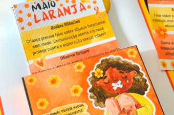 Foto - Campanha • Maio Laranja