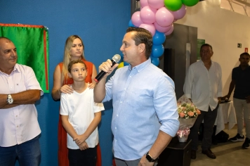 Foto - Inauguração Creche Escola e Entrega Kit Escolar Lupércio