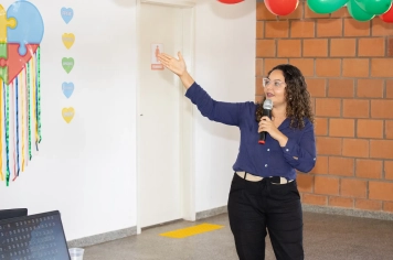 Foto - Palestra Abril Azul