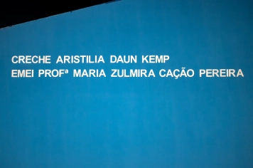 Foto - Inauguração Creche Escola e Entrega Kit Escolar Lupércio