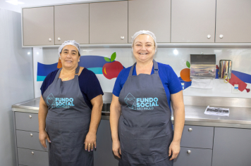 Foto - Visita da Primeira-dama do Estado Cristiane Freitas