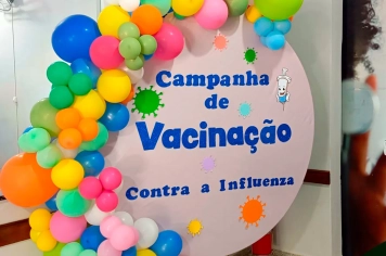 Foto - Campanha de Vacinação Contra a Influenza