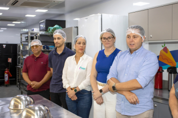 Foto - Visita da Primeira-dama do Estado Cristiane Freitas