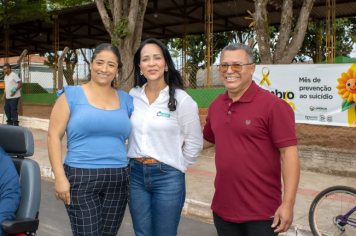 Foto relacionada - Primeira-dama do Estado visita Lupércio e destaca curso de capacitação do Fundo Social