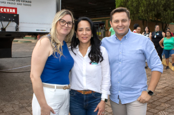 Foto relacionada - Primeira-dama do Estado visita Lupércio e destaca curso de capacitação do Fundo Social