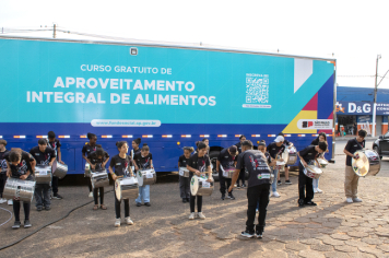Foto - Visita da Primeira-dama do Estado Cristiane Freitas