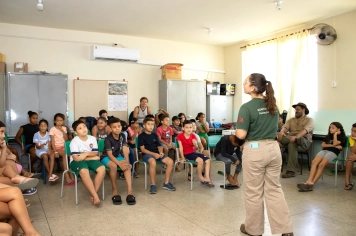Foto - Palestra de Conscientização – Dia Mundial da Água Santa Terezinha