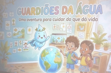 Foto - Palestra de Conscientização – Dia Mundial da Água Lupércio