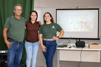 Foto - Palestra de Conscientização – Dia Mundial da Água Lupércio