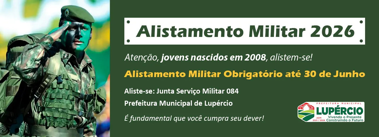 Alistamento Militar 2026