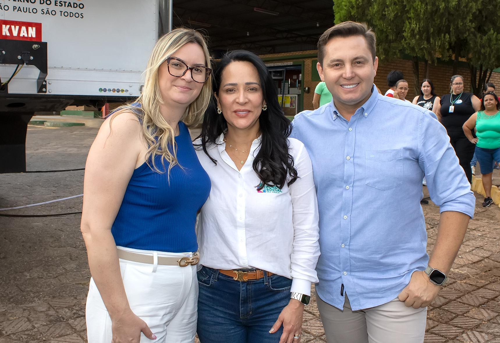 Primeira-dama do Estado visita Lupércio e destaca curso de capacitação do Fundo Social
